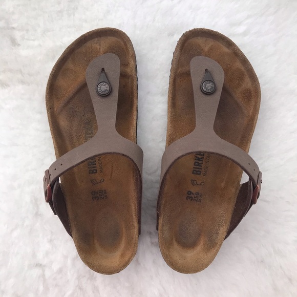 Birkenstock Shoes - BIRKENSTOCK brown sandals size 39